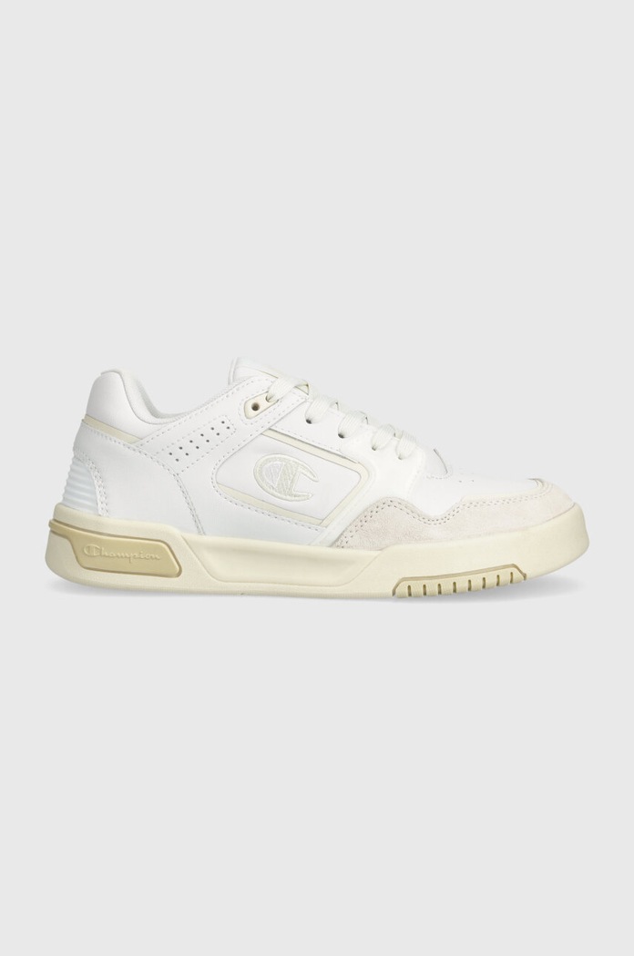 Champion sneakers Z80 LOW piele întoarsă alb S11665