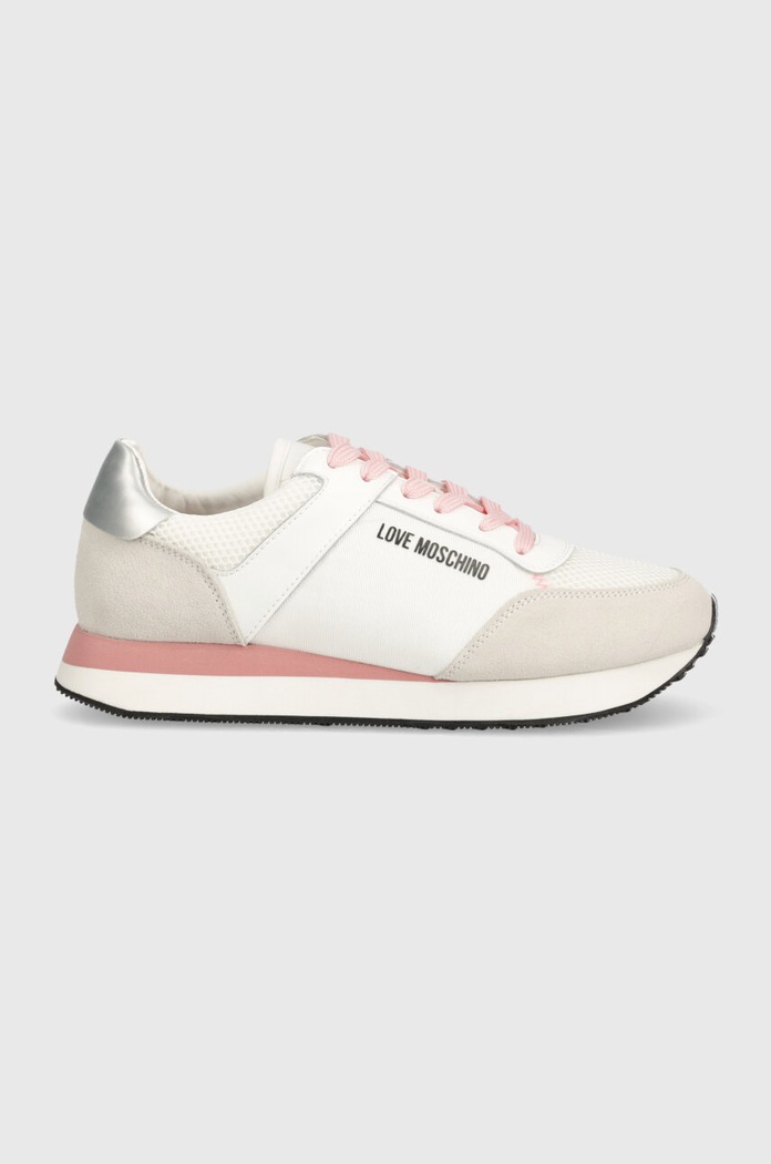 Love Moschino sneakersy JA15483G0IINM10A biały SS24