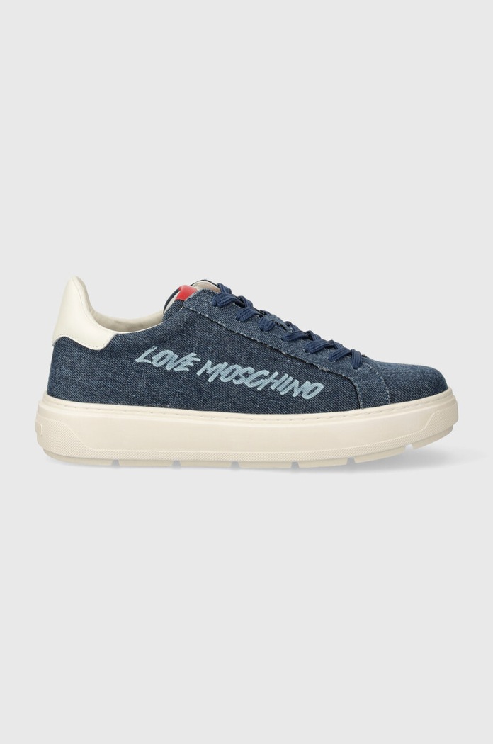 Tenisky Love Moschino JA15684G0IJO5700 modrá SS24