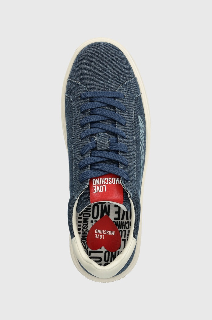 Tenisky Love Moschino modrá JA15684G0IJO5700