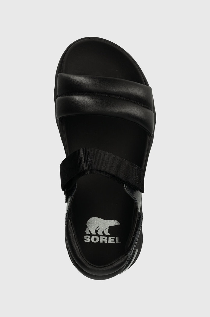 Kožne sandale Sorel VIIBE SANDAL crna 2030511012