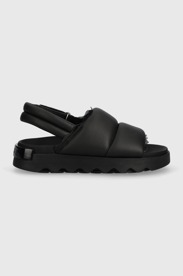 Sorel bőr szandál VIIBE SLINGBACK 2069941010 fekete SS24