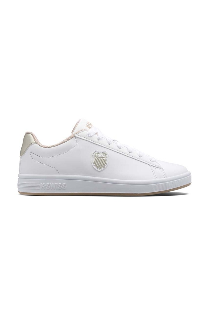 Tenisky K-Swiss COURT SHIELD usňová koža biela 96599.997.M