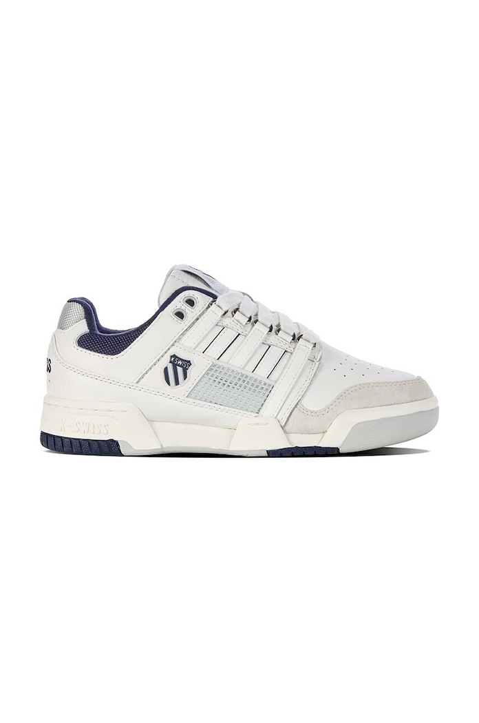 K-Swiss sneakers din piele GSTAAD GOLD plată bej 98526.123.M
