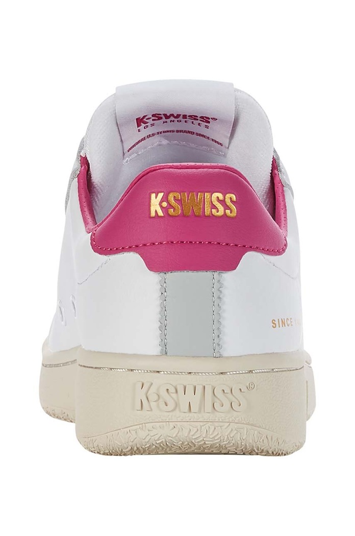 Kožené tenisky K-Swiss SLAMMKLUB CC biela 98911.977.M