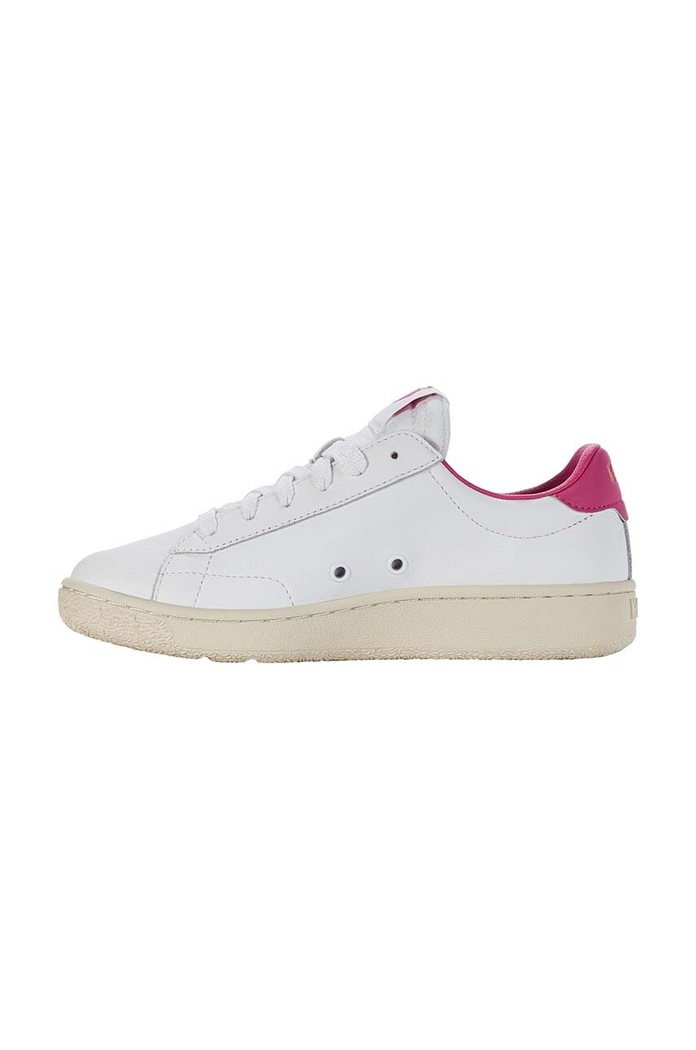 Kožené tenisky K-Swiss SLAMMKLUB CC 98911.977.M biela