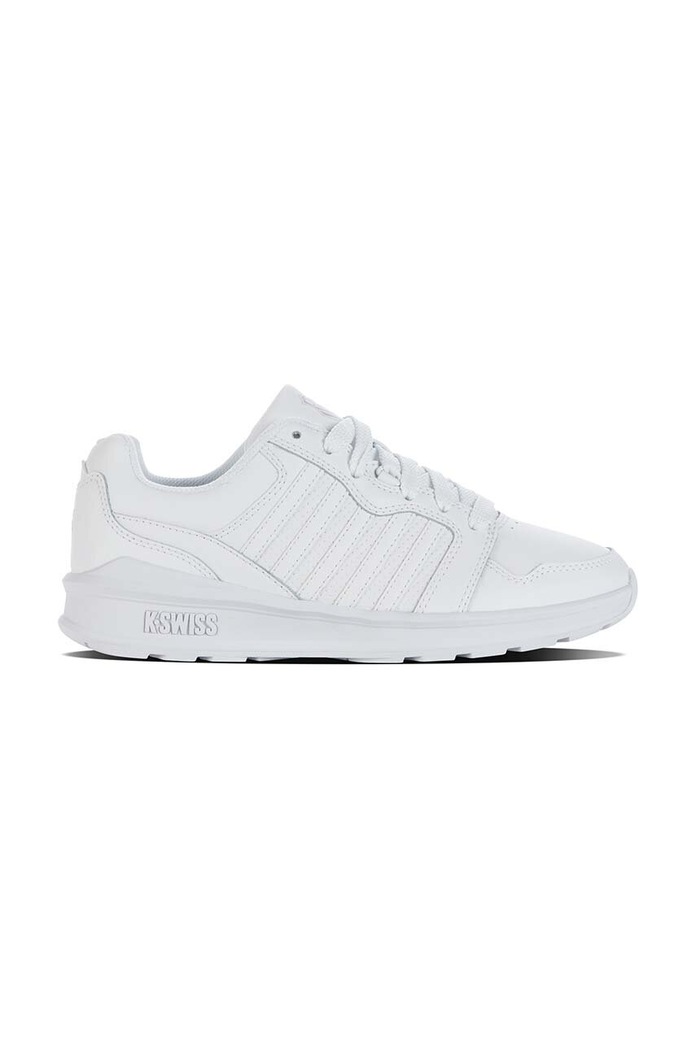 Kožené tenisky K-Swiss RIVAL TRAINER plochá biela 99078.998.M