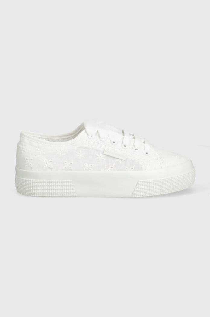 Superga tenisi 2740 FLOWER SANGALLO S2148KW alb SS26