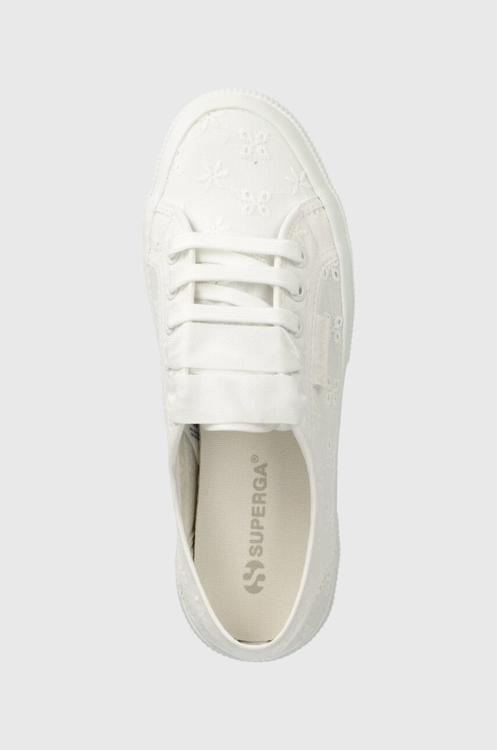 Tenisky Superga 2750 FLOWER SANGALLO biela S5137JW