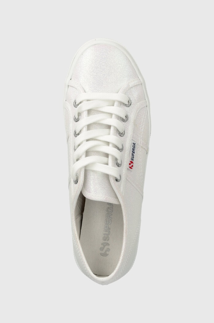 Tenisky Superga 2740 PLATFORM LAME bílá S6128SW