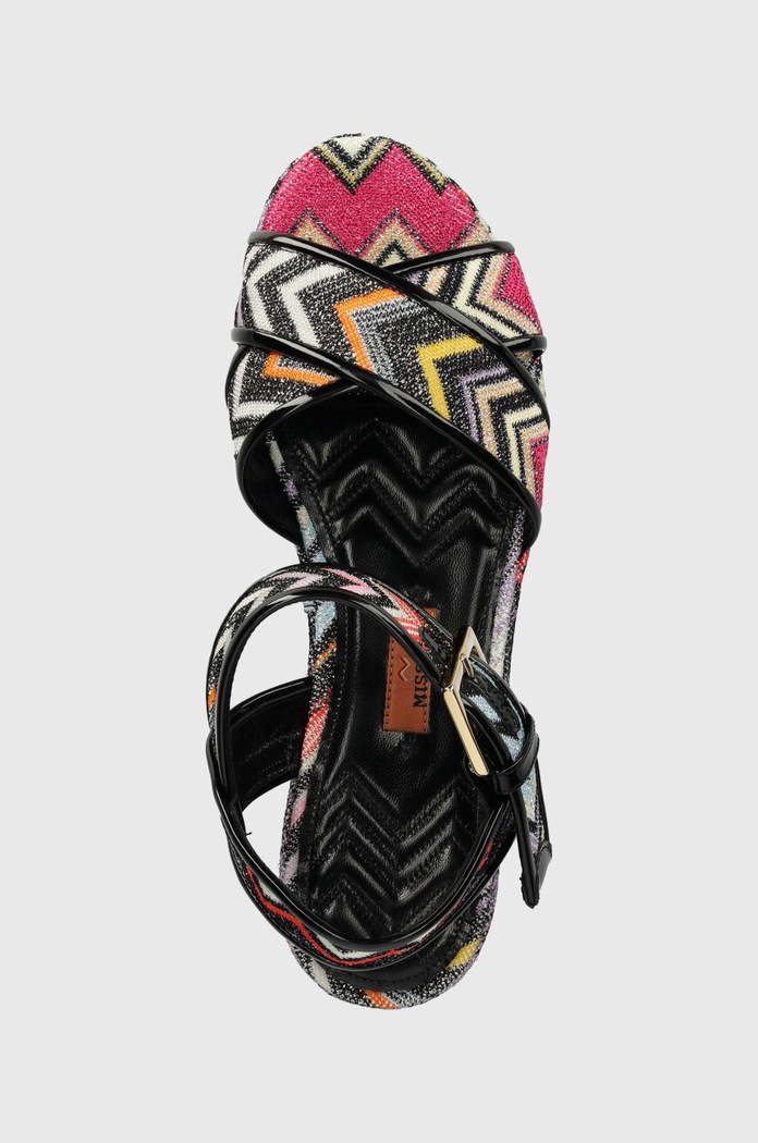 Sandale Missoni Julia Wedge šarena M38.023