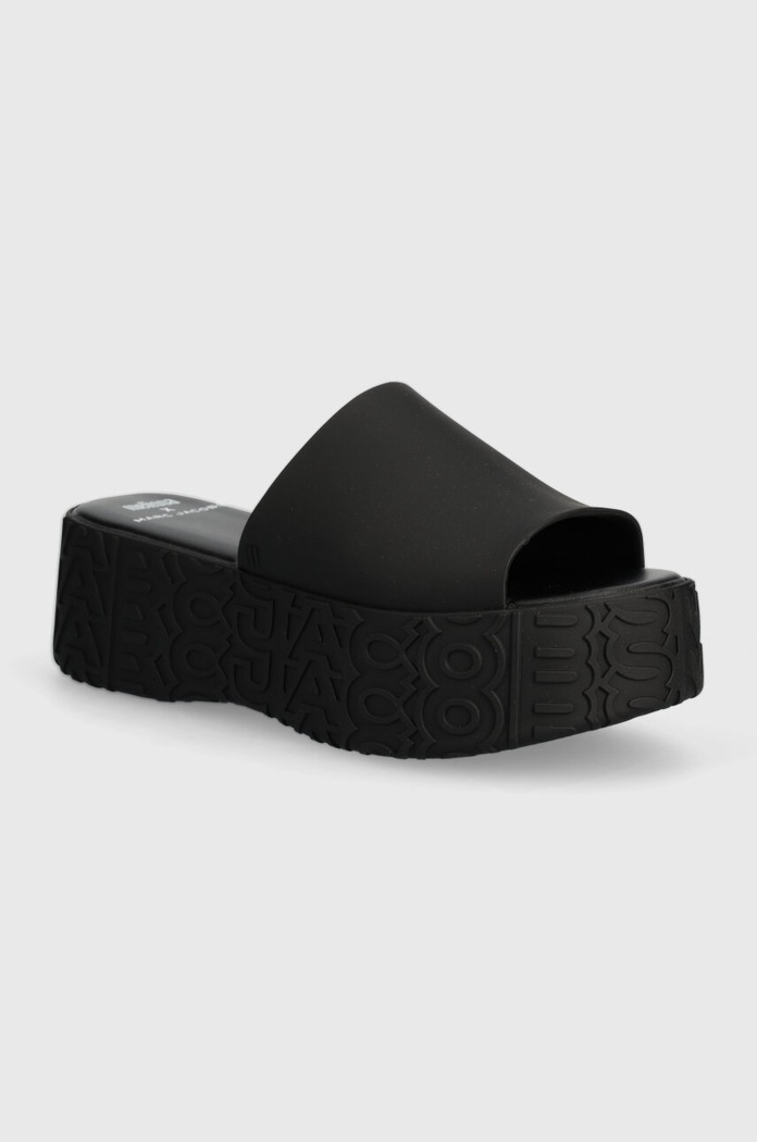 Šľapky Melissa BECKY + MARC JACOBS AD platforma čierna M.33968.AP440