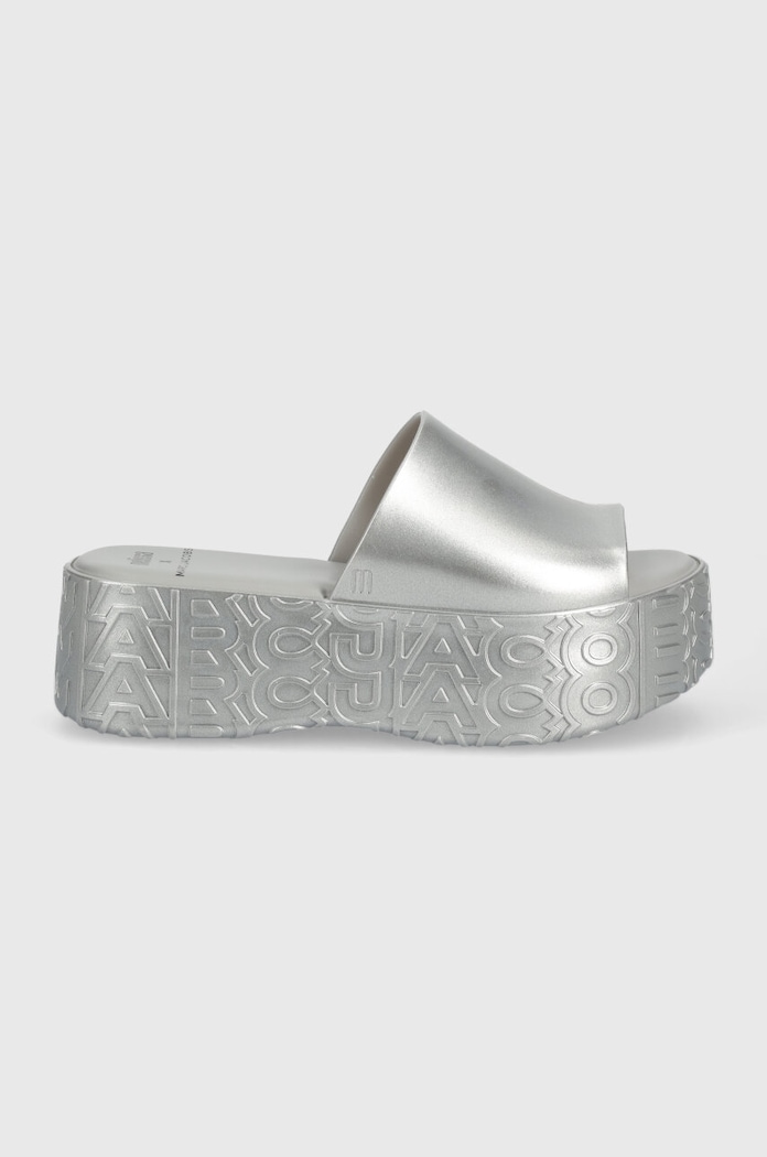 Melissa papucs BECKY + MARC JACOBS AD M.33968.AQ980 ezüst SS24