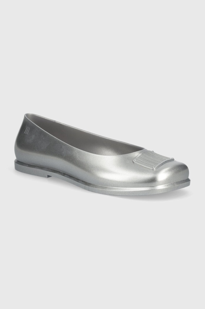 Melissa baleriny RUBY + MARC JACOBS AD Planet friendly srebrny M.35880.BA533