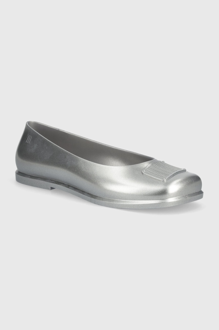 Melissa baleriny RUBY + MARC JACOBS AD Planet friendly srebrny M.35880.BA533