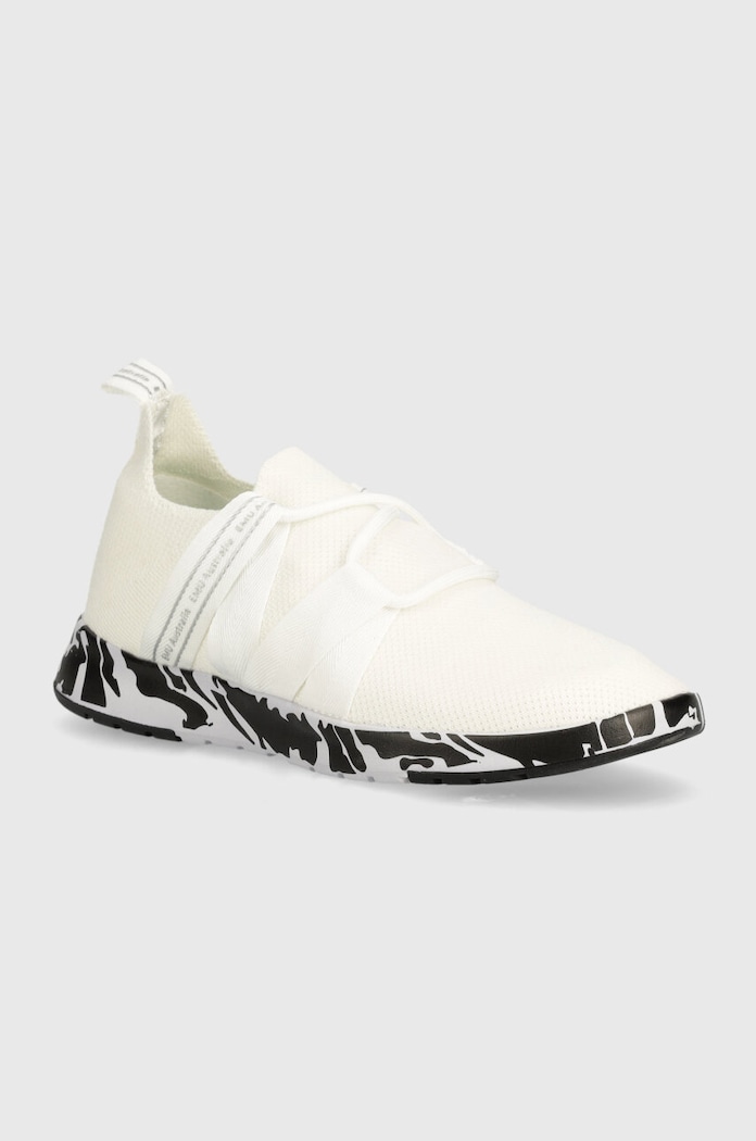 Emu Australia sneakers de lână Leura Swirl plată bej W13030.WHIT