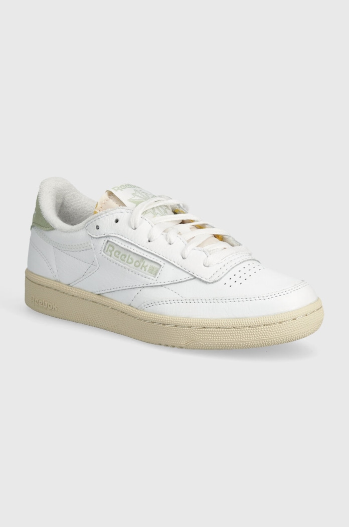 Δερμάτινα sneakers Reebok Classic Club C 85 Vintage δέρμα σαμουά λευκό 100074232