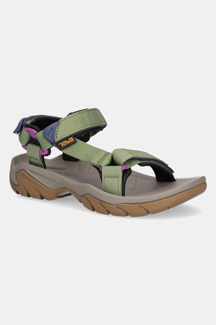 Teva sandale femei Terra Fi 5 Universal sintetic verde 1099443