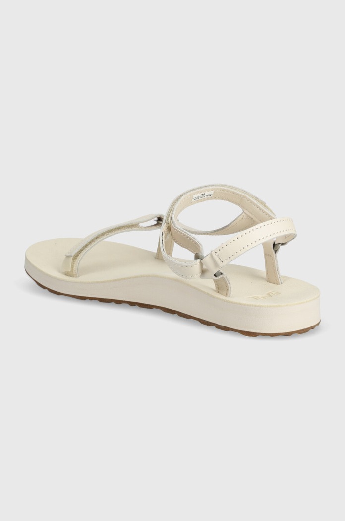 Obuv Teva sandále dámske kožené Original Universal Slim Lea 1151031 béžová