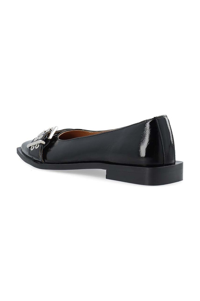 Obuwie Bianco baleriny skórzane BIAVICTORIA 11251635.Black.N czarny