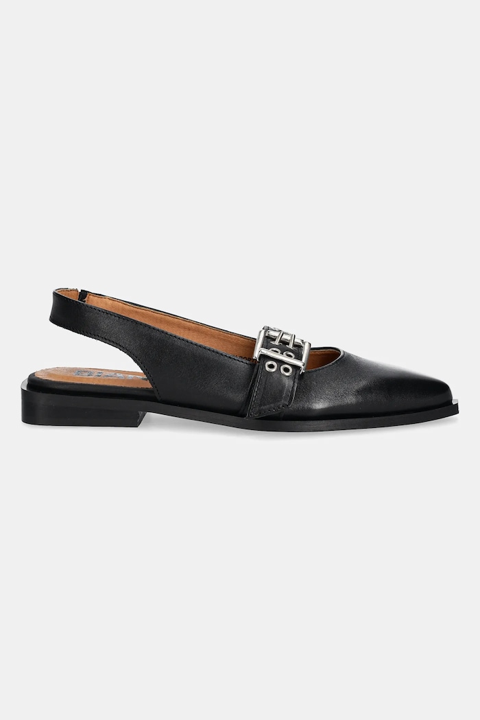 Kožené balerínky Bianco BIAVICTORIA 11251703.Black.C čierna SS25