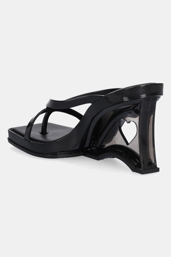 Obuwie Melissa japonki GLASS HEEL AD M.35801.AW696 czarny