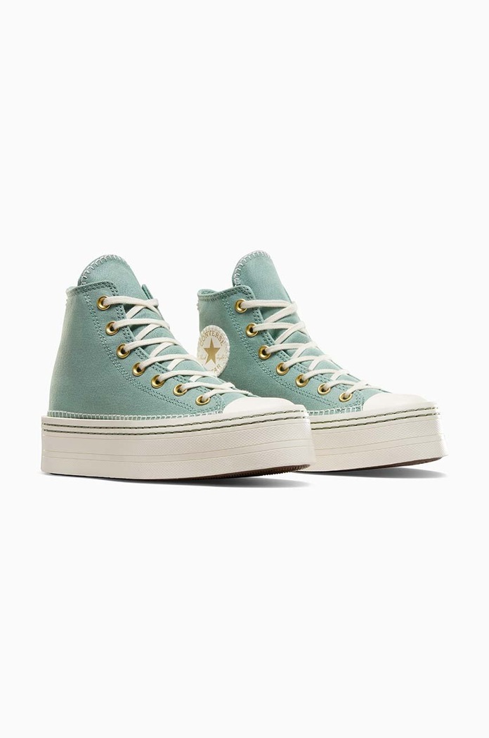 Tenisice Converse Chuck Taylor All Star Modern Lift A07547C zelena SS24