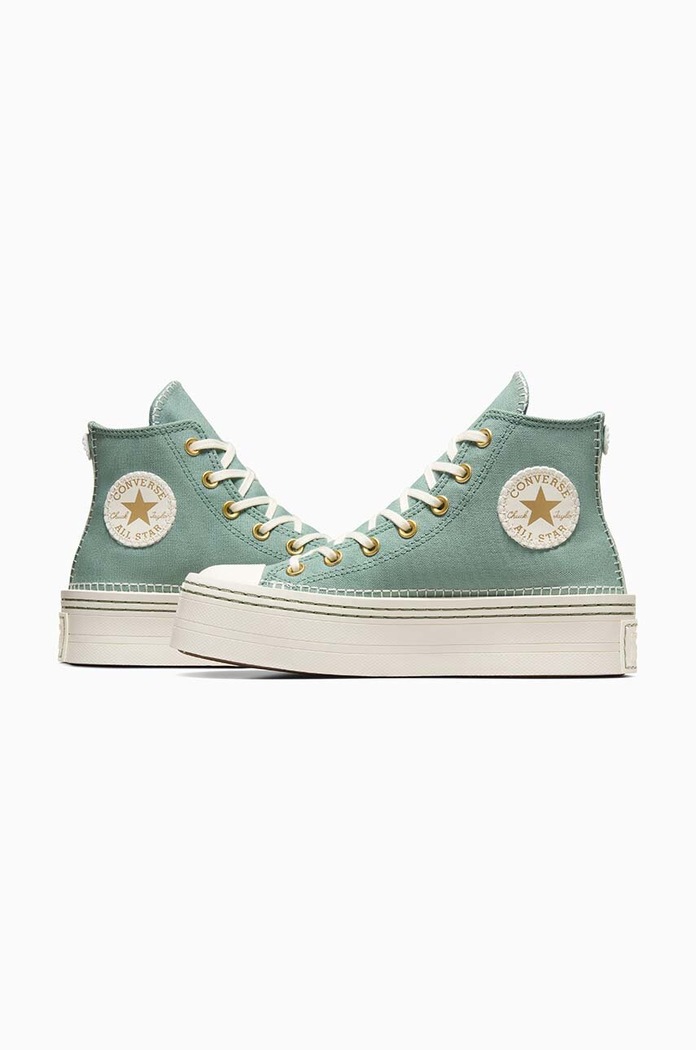 Tenisice Converse Chuck Taylor All Star Modern Lift A07547C zelena