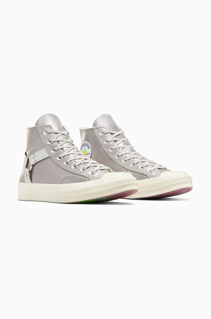 Superge Converse Chuck 70 Hi Pride A10214C srebrna SS24