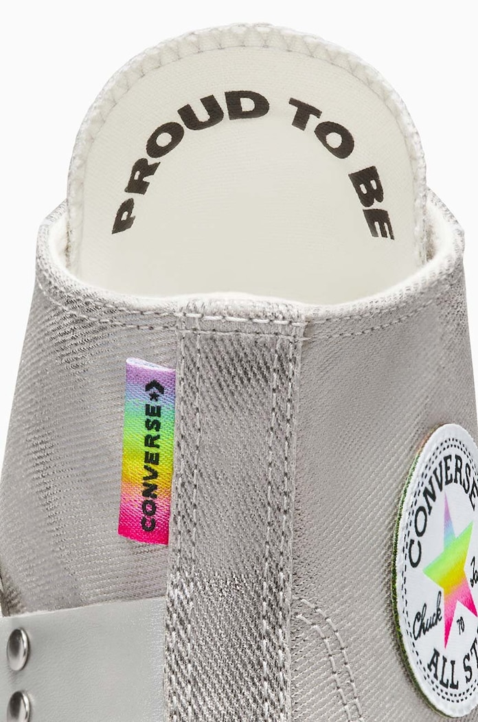 Superge Converse Chuck 70 Hi Pride srebrna A10214C