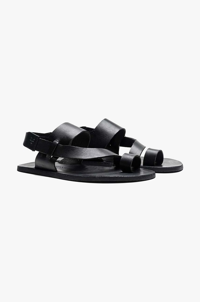Kožené sandály Vivobarefoot OPANKA SANDAL 203225 černá SS24