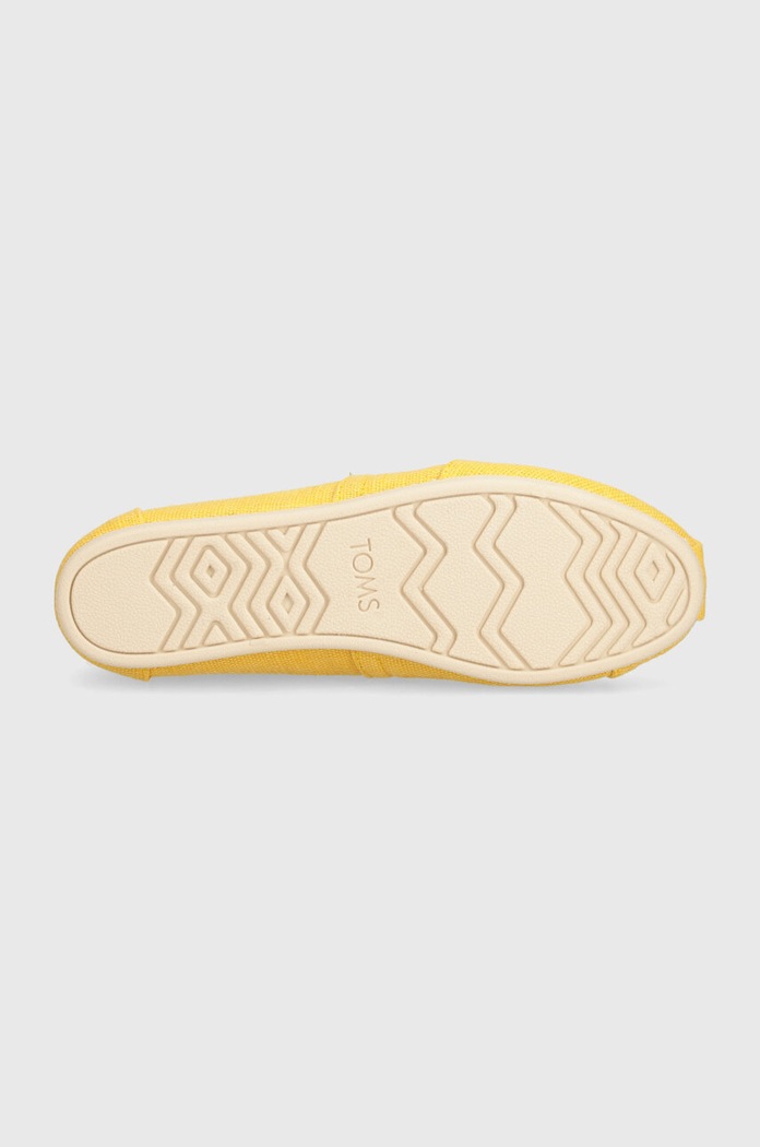 Toms espadryle Alpargata 10020651 żółty