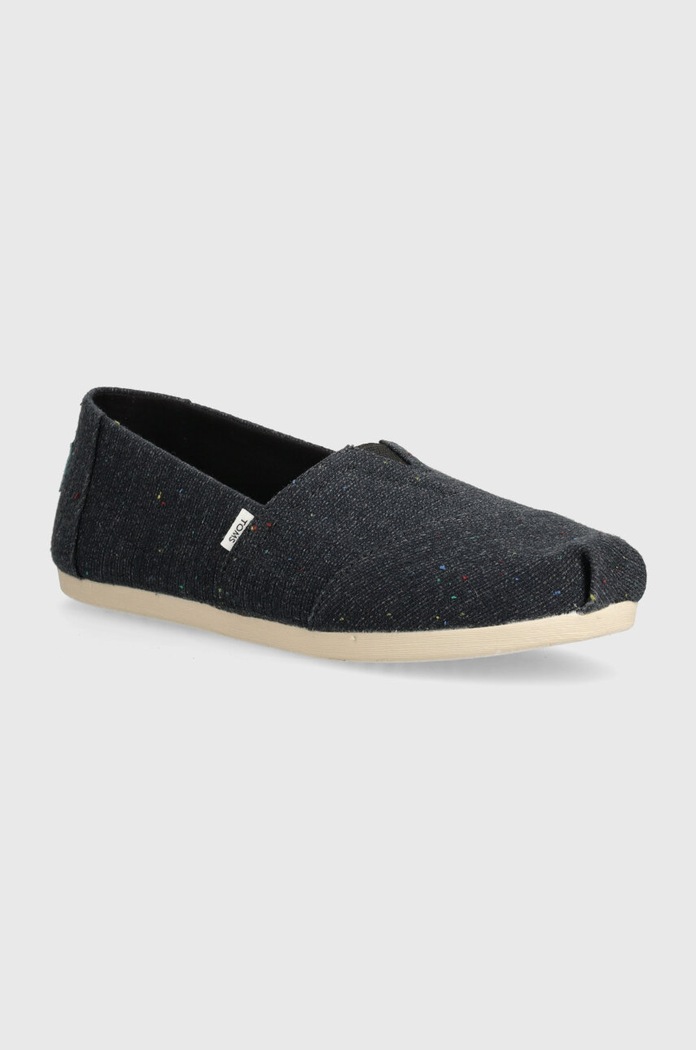 Espadrile Toms Alpargata tekstil mornarsko plava 10019653