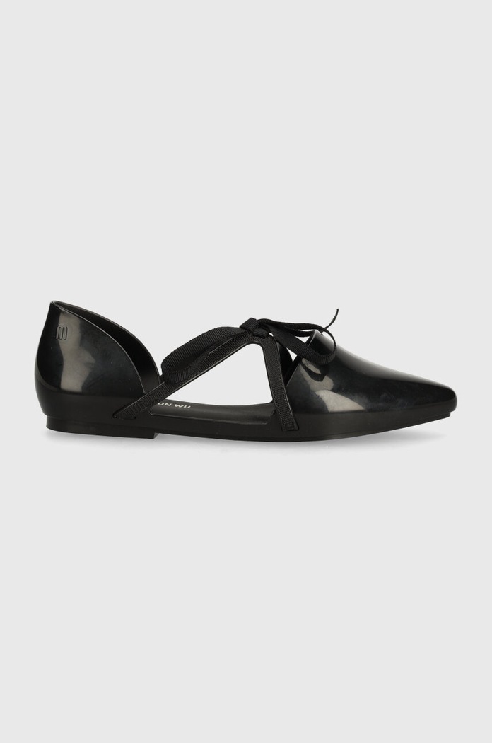 Melissa baleriny MELISSA POINTY STRIPE + JASON WU AD M.33435.01003 czarny SS24
