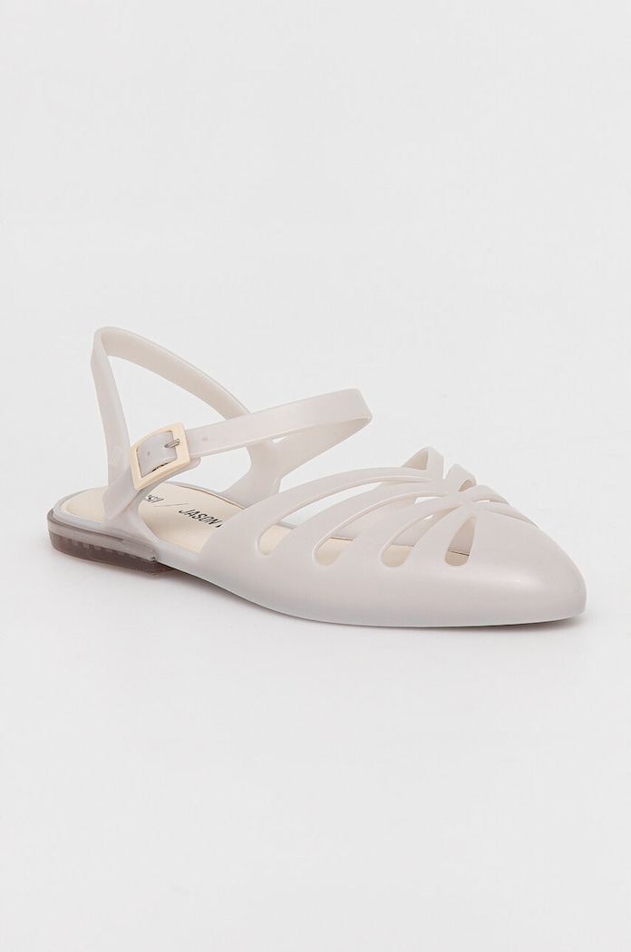 Melissa baleriny MELISSA DAHLIA + JASON WU AD odkryta pięta beżowy M.33335.01973