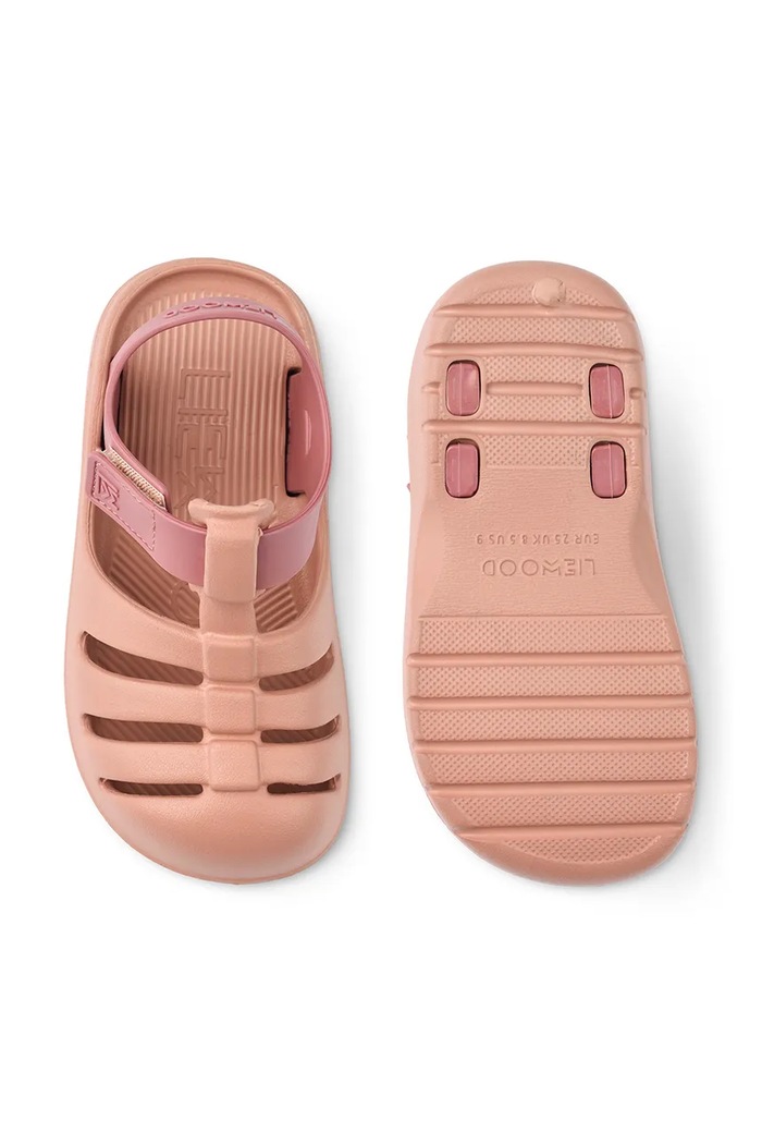 Dětské sandály Liewood Beau Sandals LW18873 oranžová