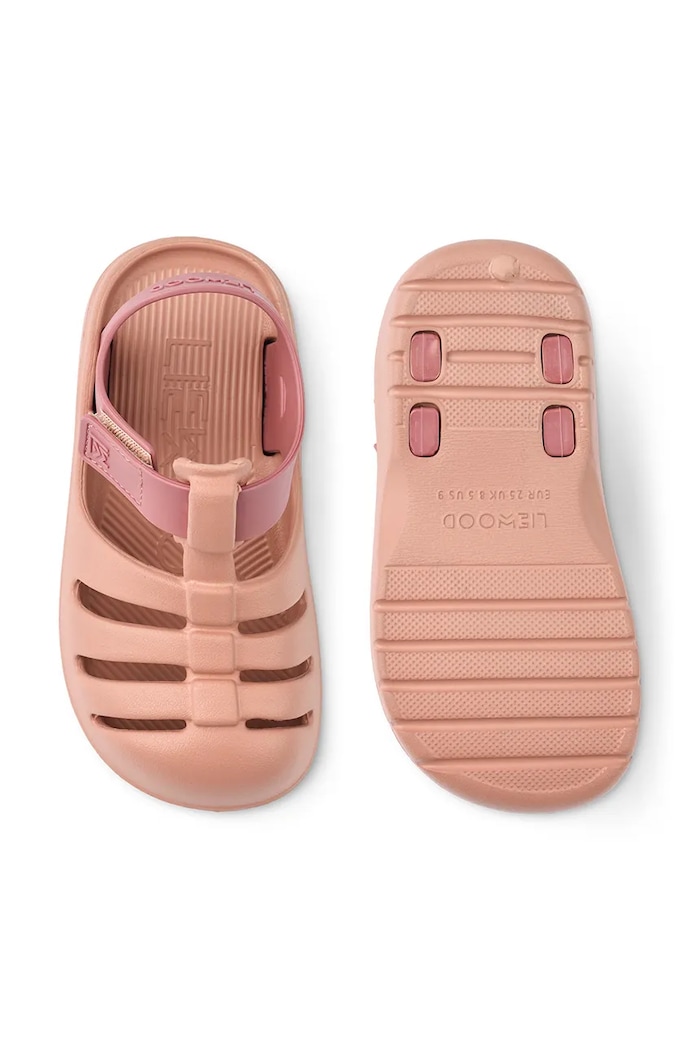 Dětské sandály Liewood Beau Sandals LW18873 oranžová