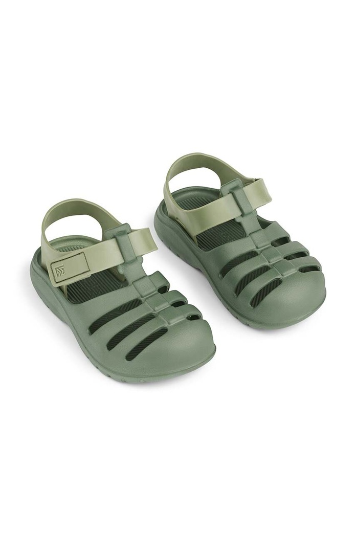 Dětské sandály Liewood Beau Sandals zelená LW18873
