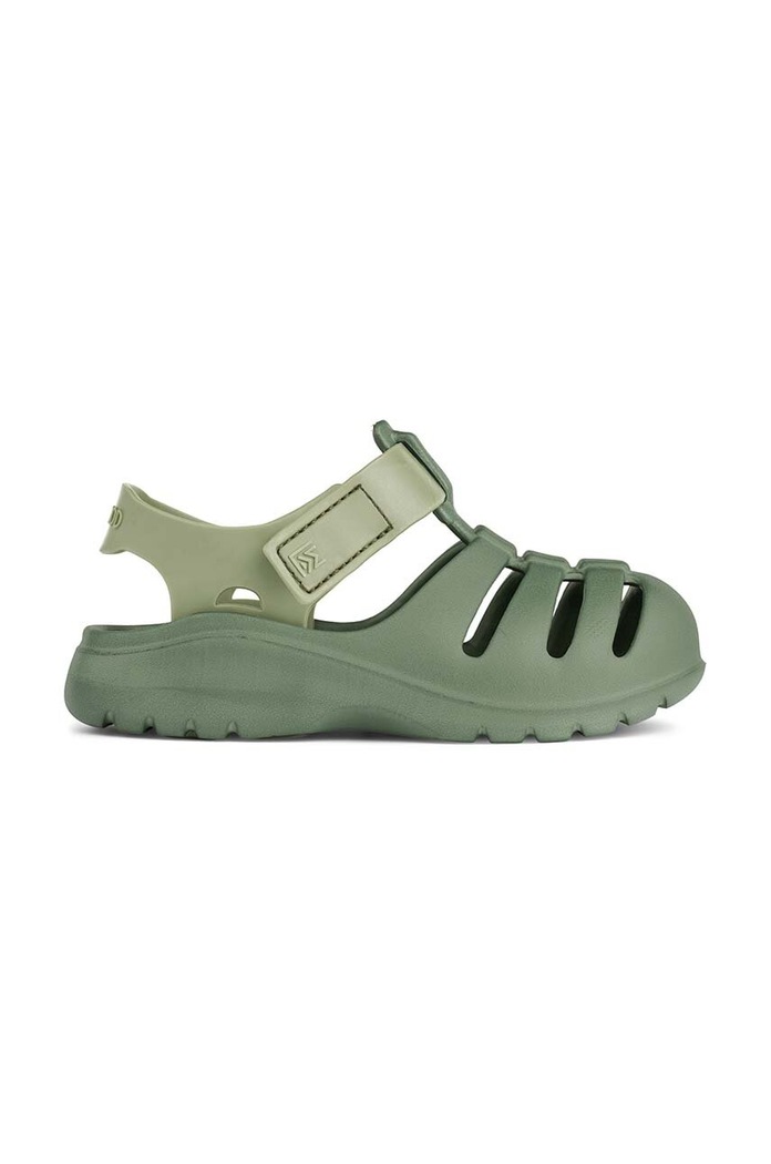 Dětské sandály Liewood Beau Sandals LW18873 zelená SS25