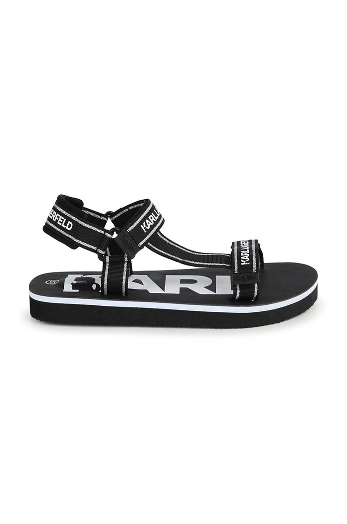 Dětské sandály Karl Lagerfeld Z30001.27.35 černá SS24