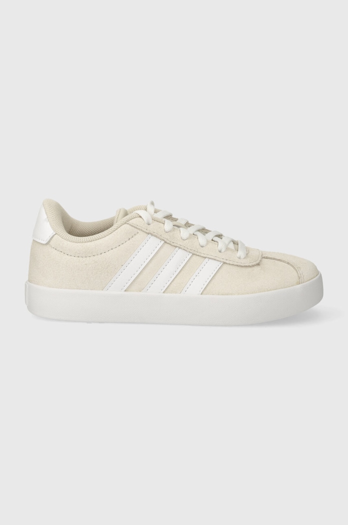 Detské tenisky adidas VL COURT 3.0 K imitácia kože béžová ID6312