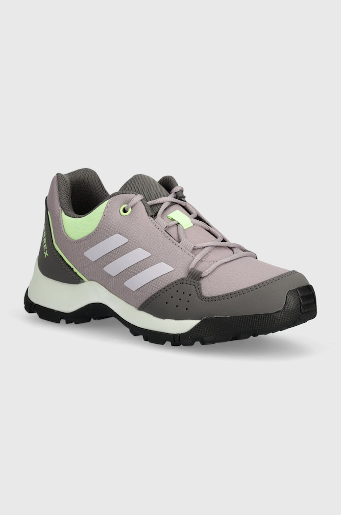 Dětské boty adidas TERREX TERREX HYPERHIKER LOW K textilní fialová IE7612