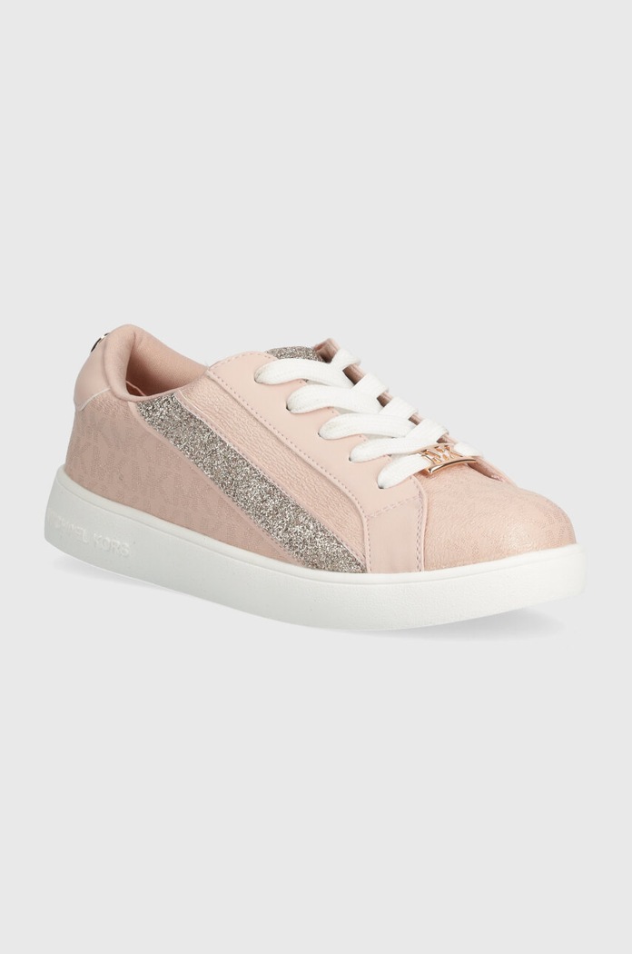 Dětské sneakers boty Michael Kors imitace kůže růžová MK101020