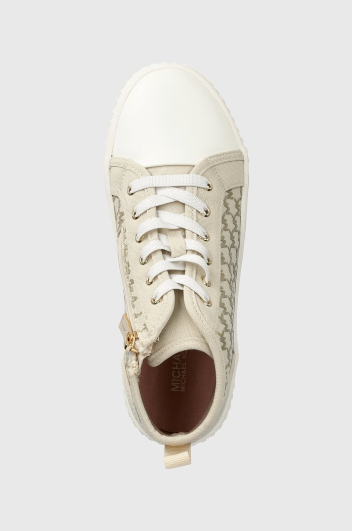 Michael Kors trampki dziecięce beżowy MK100926