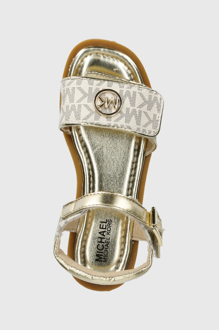 Michael Kors sandały dziecięce złoty MK100992