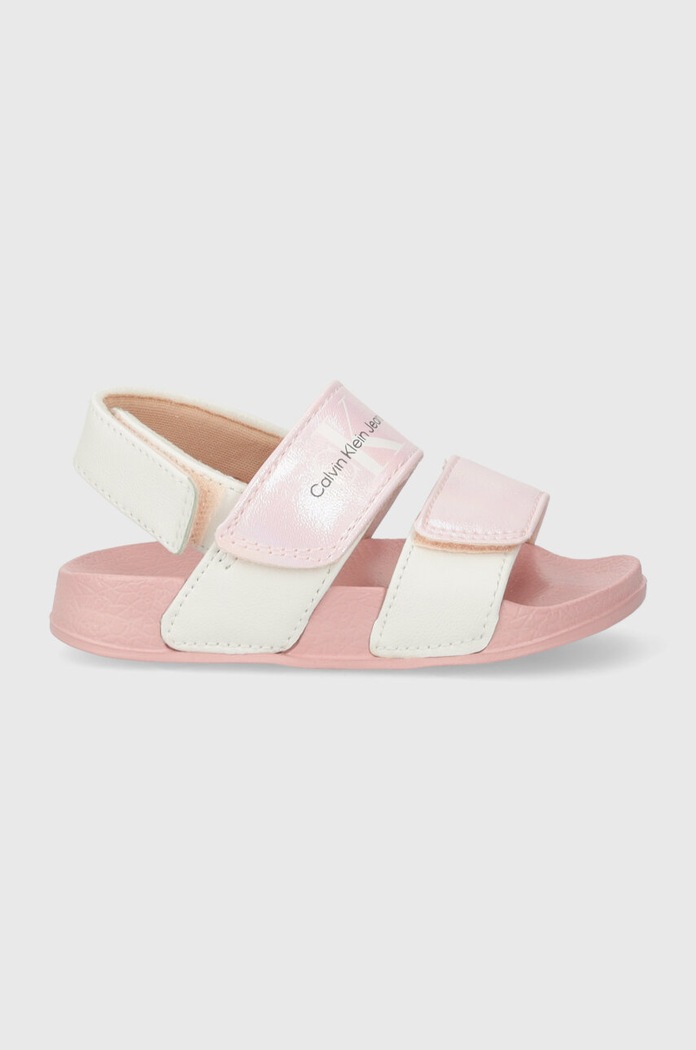 Calvin Klein Jeans sandały dziecięce V1A2.80845.22.26 różowy SS24
