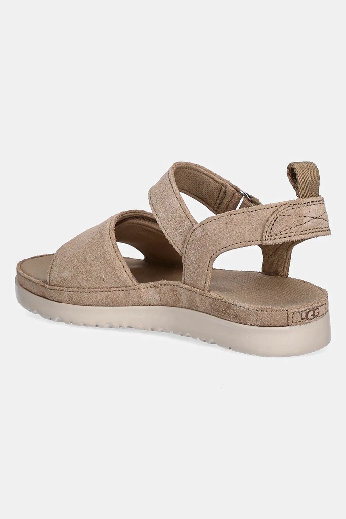 Fete UGG sandale din piele intoarsa pentru copii GOLDENSTAR 1136539K bej