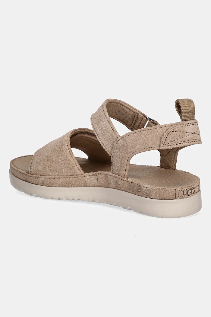 Fete UGG sandale din piele intoarsa pentru copii GOLDENSTAR 1136539K bej