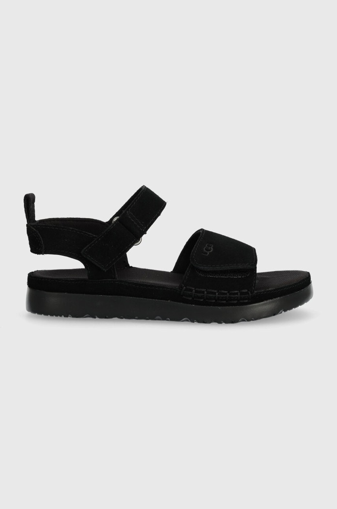 Dětské semišové sandály UGG GOLDENSTAR černá 1136539K