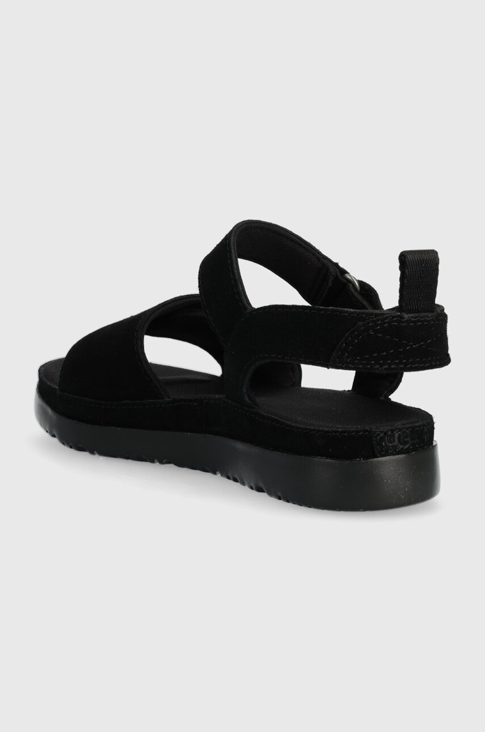 DÍVKA Dětské semišové sandály UGG GOLDENSTAR 1136539K černá
